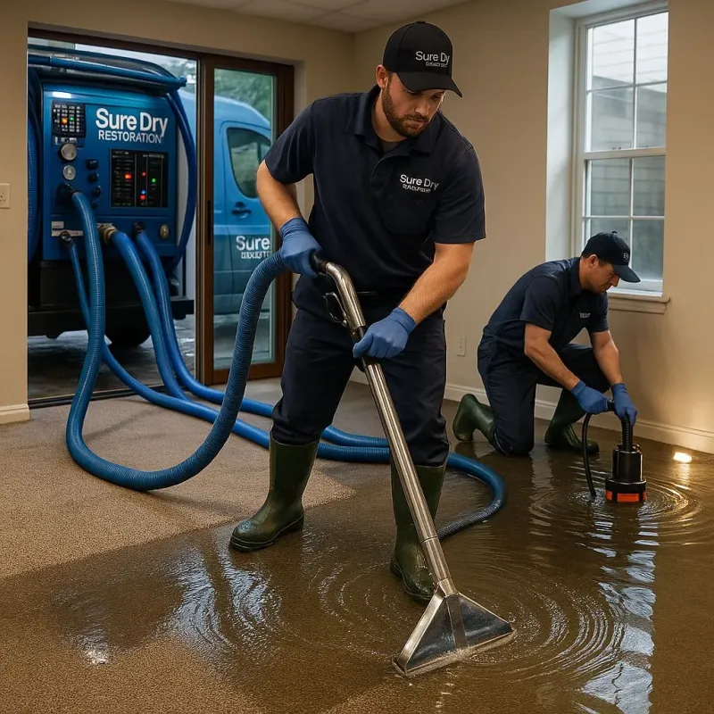 Water Extraction and Removal process in Bunkie, LA